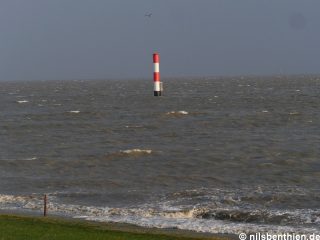 © 2022 – Wilhelmshaven, Raffinerieanleger, Sturmflut