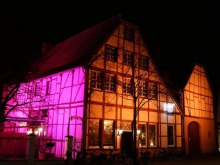 © 2022 – Telgte, Telgter Lichtspuren, Gasthaus Zum wilden Mann