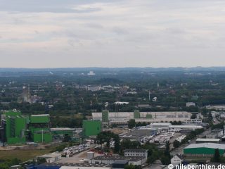 © 2022 – Ruhrgebiet, Aufbau Cranger Kirmes
