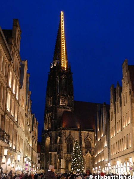 © 2022 – Münster, St. Lamberti-Kirche, Himmelsleiter